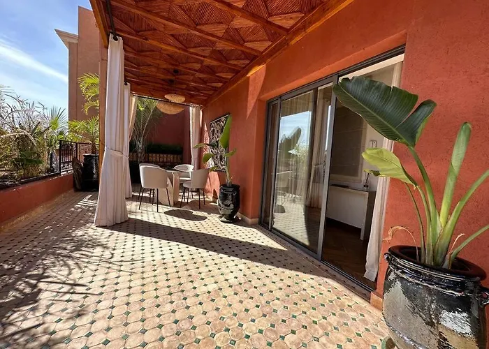 Roof Top Terrasse Centre-Gueliz Jacuzzi