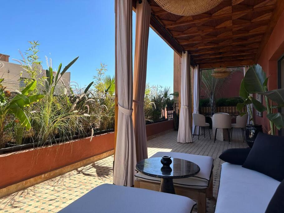 شقة Roof Terrasse Centre-gueliz Jacuzzi مراكش