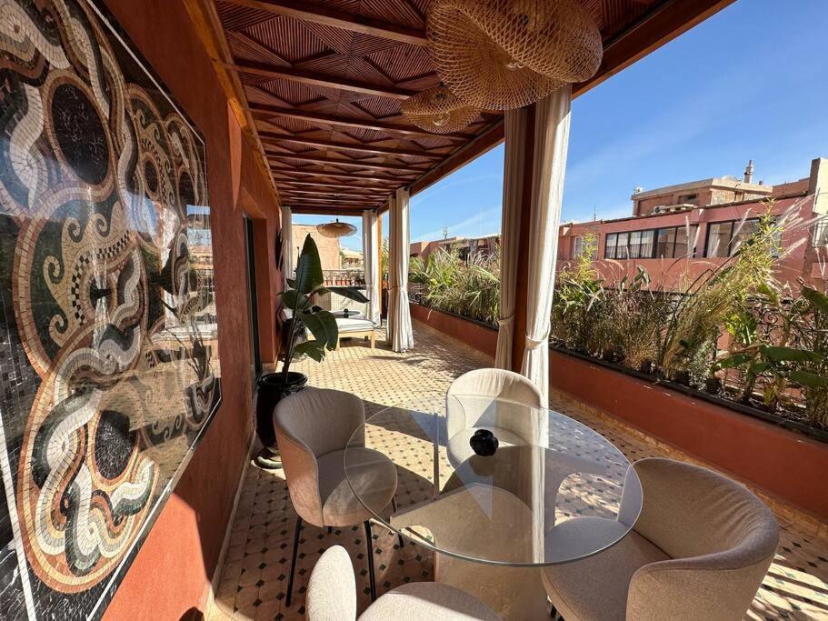 شقة Roof Terrasse Centre-gueliz Jacuzzi *