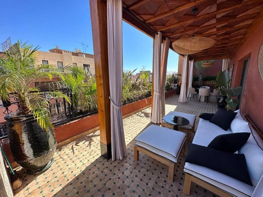 شقة Roof Terrasse Centre-gueliz Jacuzzi *