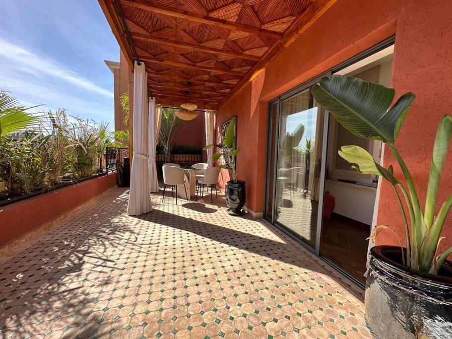 Roof Terrasse Centre-gueliz Jacuzzi شقة